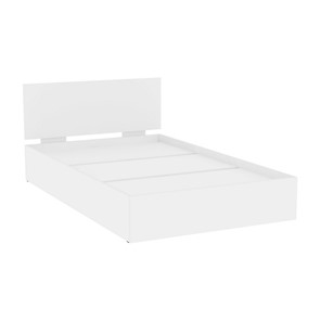 Кровать Алиса (L10) Белый, с основанием в Новом Уренгое