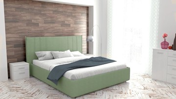 Спальная кровать Аврора 140х200 (Основанием) в Салехарде