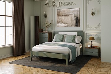 Спальная кровать Бетти из массива сосны (Оливковый) 160х200 в Лабытнанги - предосмотр 2