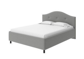 Кровать Como (Veda) 7 140x190, Искусственная шерсть (Лама Светло-серый) в Салехарде - предосмотр
