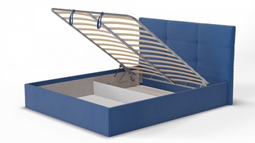 Спальная кровать Кристалл Эко 1600х2000 с подъёмным механизмом в Салехарде - предосмотр 4