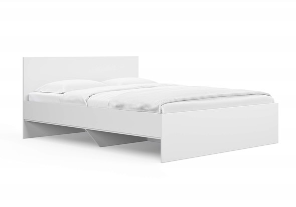 Спальная кровать Mariana 140х200, Белый в Салехарде - изображение