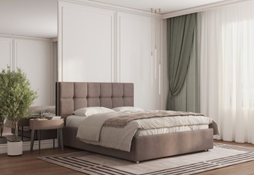 Кровать 1,5-спальная Модерна 140х200 с ортопедическим основанием в Салехарде - предосмотр 2
