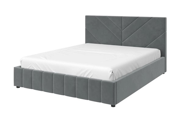 Полутороспальная кровать Нельсон Линия 120х200 (вариант 2) без основания в Ноябрьске - изображение