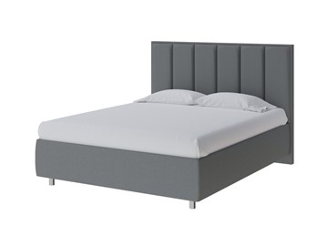 Кровать в спальню Routa 140х200, Рогожка (Savana Grey (серый)) в Салехарде - предосмотр