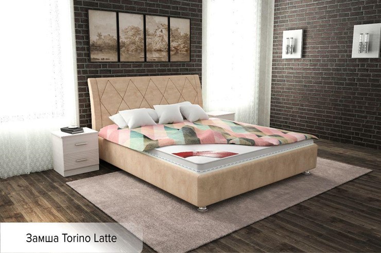 Полуторная кровать Верона 120х200 (с основанием) в Салехарде - изображение 13
