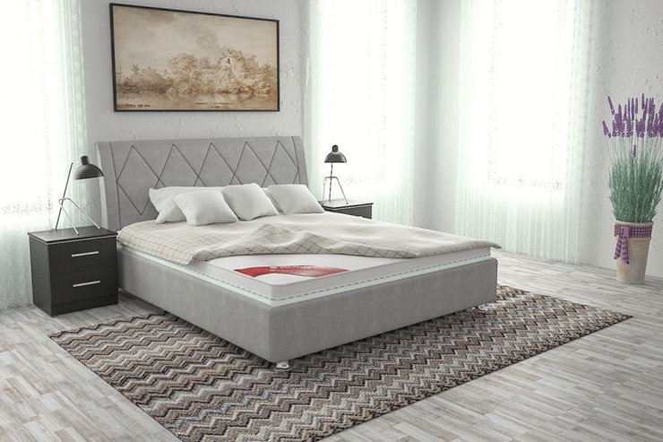 Полуторная кровать Верона 120х200 (с основанием) в Салехарде - изображение 3