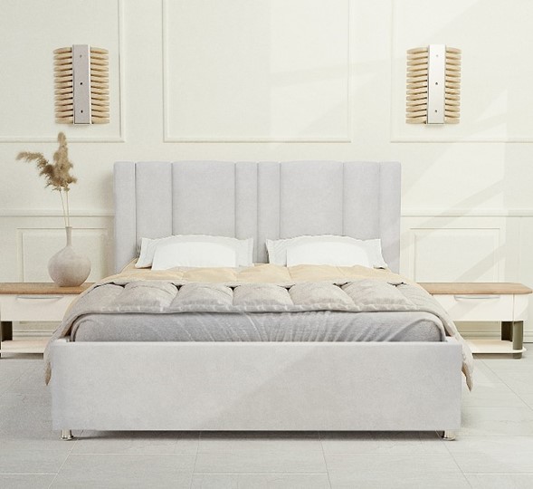 Кровать полутороспальная Верона 140х200 с подъемным механизмом в Салехарде - изображение 4