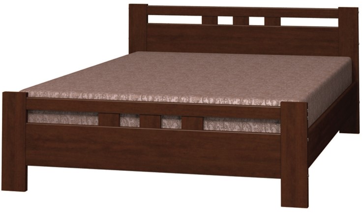 Кровать полуторная Вероника-2 (Белый Античный) 140х200 в Новом Уренгое - изображение 3