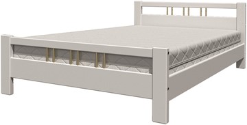 Полуторная кровать Вероника-3 (Слоновая кость) 140х200 в Салехарде - предосмотр 1