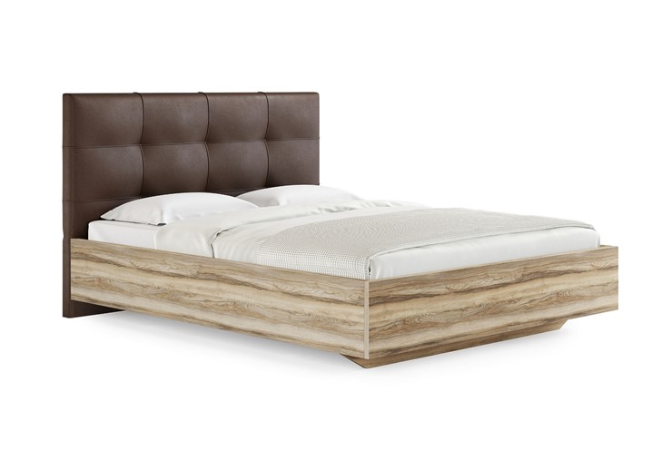 Кровать полутороспальная Victoria (ясень ориноко) 140х200 с основанием в Салехарде - изображение 9