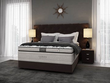 Спальная кровать Style/Podium M 160х200, Флок (Велсофт Спелая слива) в Надыме