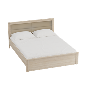 Кровать с основанием Элана 1800, Дуб сонома в Надыме