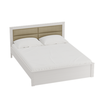Кровать с основанием Элана 1800, Бодега белая в Салехарде - изображение