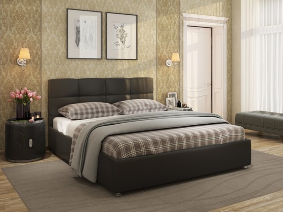 Кровать Jaklin размер 140*200 с основанием в Салехарде - изображение