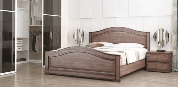 Кровать в спальню Стиль 1, 160х200 с основанием в Надыме - изображение