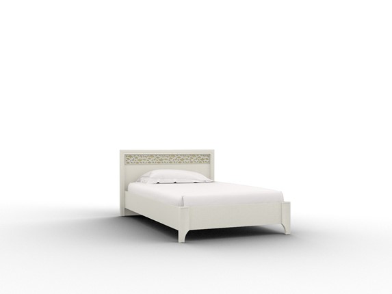 Кровать Twist  с основанием (Кр-03 1200) в Салехарде - изображение