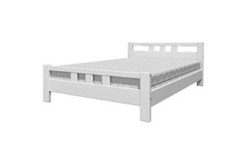 Односпальная кровать Вероника-2 (Белый Античный) 90х200 в Новом Уренгое