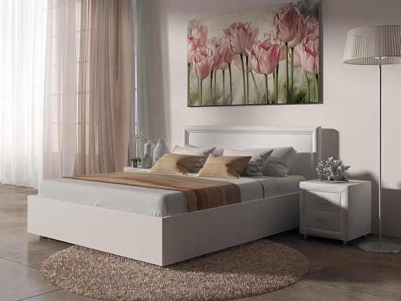 Кровать спальная Bergamo 180х190 с основанием в Надыме - изображение
