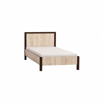 Кровать 1-спальная Bauhaus 5 + 5.1 Основание с гибкими ламелями 900, Дерево, Дуб Сонома в Надыме - изображение