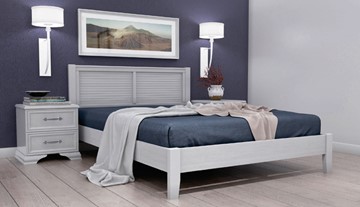 Спальная кровать Грация-3 (Белый Античный) 160х200 в Лабытнанги