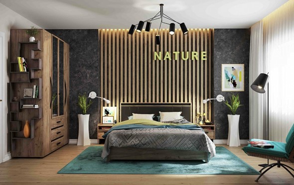 Модульная спальня NATURE №1 в Салехарде - изображение