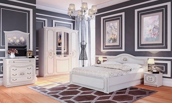 Модульная спальня Верона, Капучино/Кофе 10 в Салехарде - изображение