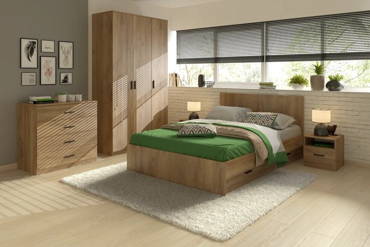 Модульная спальня Осло №2 в Губкинском - изображение