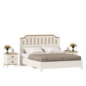 Гарнитур спальный Вилладжио, набор 3 (кровать 1600 с механизмом) в Надыме
