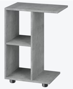 Столик подставной Ник цвет бетон в Губкинском