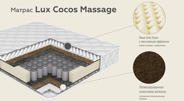 Матрас Lux Cocos Massage 24 в Салехарде - предосмотр 2