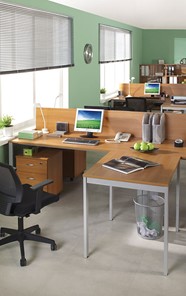 Комплект офисной мебели Формула МП2 (ольха европейская) в Салехарде