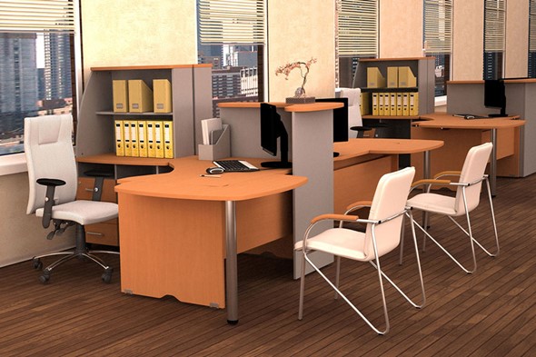 Комплект офисной мебели Милан в Ноябрьске - изображение