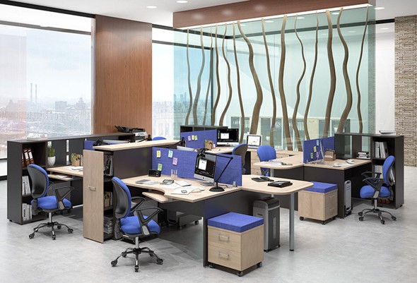 Офисный комплект мебели XTEN в Ноябрьске - изображение
