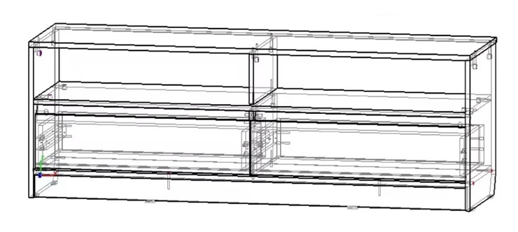 Тумба для ТВ Агата М5, белый в Надыме - изображение 5