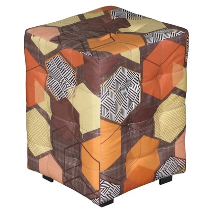 Банкетка  BeautyStyle 6, модель 300 ткань коричневый микс в Салехарде - изображение