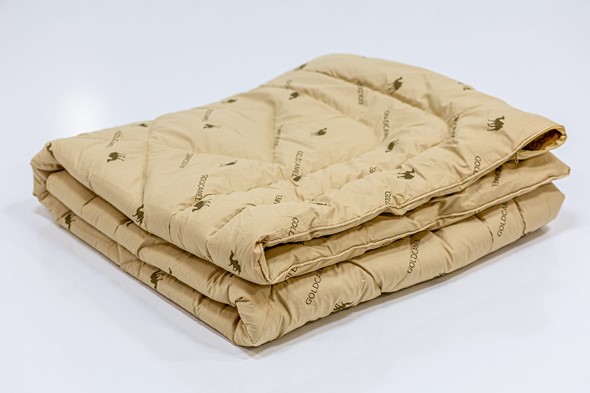 Одеяло зимнее полутороспальное Gold Camel в Ноябрьске - изображение
