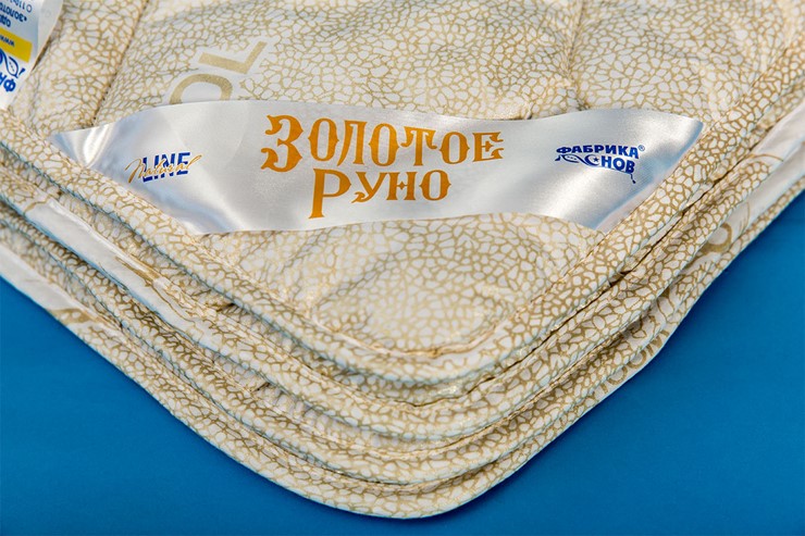 Одеяло всесезонное полутороспальное Золотое Руно в Надыме - изображение 1