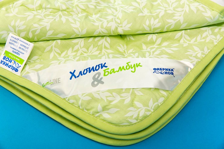 Одеяло лёгкое полутороспальное Хлопок & Бамбук в Муравленко - изображение 1