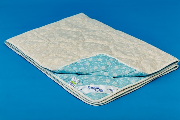 Одеяло легкое двуспальное Хлопок &  Лен в Надыме - изображение