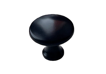 Ручка кнопка 0010 (0) Черный матовый в Тарко-Сале