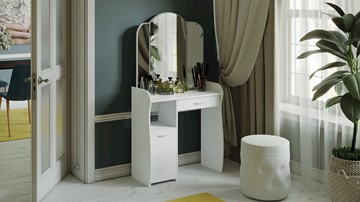 Столик туалетный София Т1, цвет Белый в Тарко-Сале