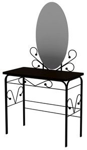 Дамский столик черный, венге в Надыме