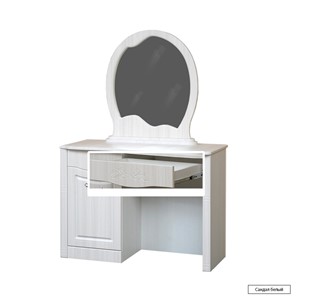 Туалетный стол Ева-10 с зеркалом в Салехарде - предосмотр 1
