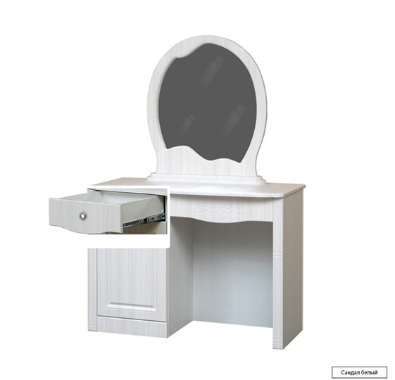 Туалетный стол Ева-10 с зеркалом в Салехарде - изображение 2