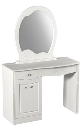 Туалетный стол Ева-10 с зеркалом в Салехарде - изображение