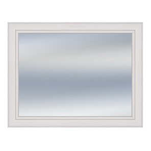 Зеркало навесное Кураж Неаполь,  ясень анкор светлый / патина серебро в Губкинском