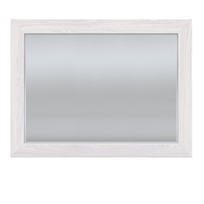 Зеркало настенное ПАРМА НЕО,  ясень анкор светлый /  экокожа polo белая в Салехарде - предосмотр