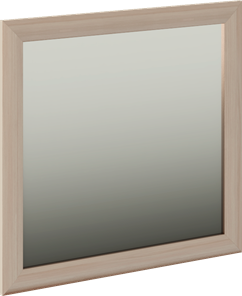 Зеркало навесное Глэдис М29 (Шимо светлый) в Тарко-Сале