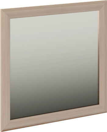 Зеркало навесное Глэдис М29 (Шимо светлый) в Тарко-Сале - изображение